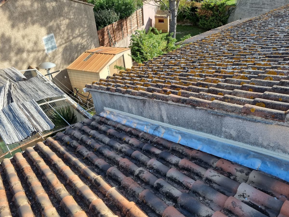 Remplacement de solin après 2 toiture-avignon